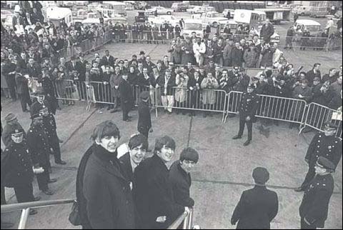 The Beatles Arriving in New York