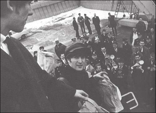 The Beatles Arriving in New York